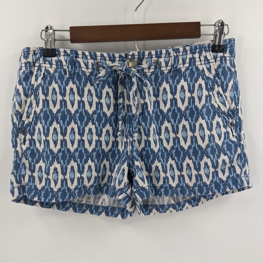 GAP FACTORY Linen Blend Drawstring Shorts